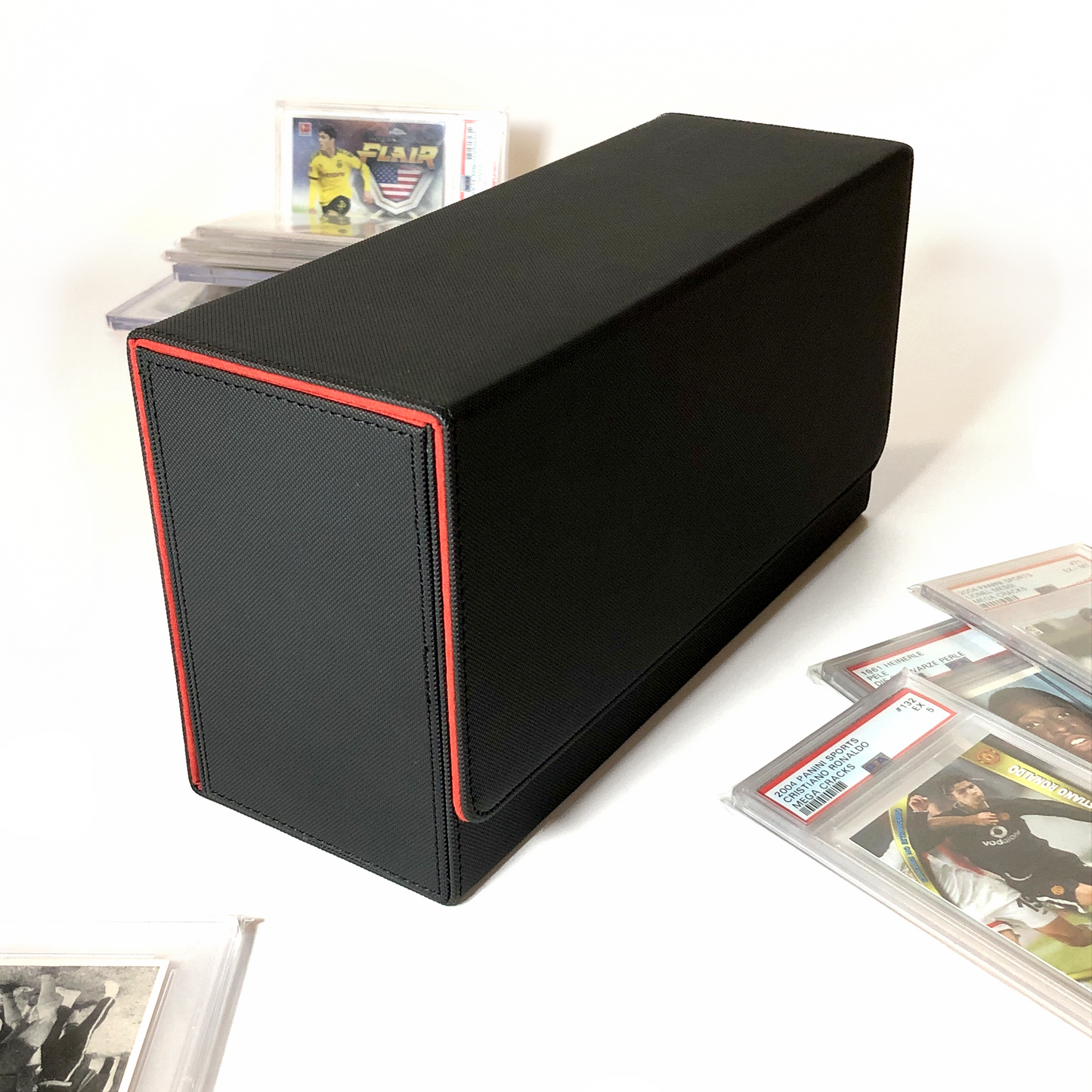 Magnetic Flip Trading Card Storage Box
