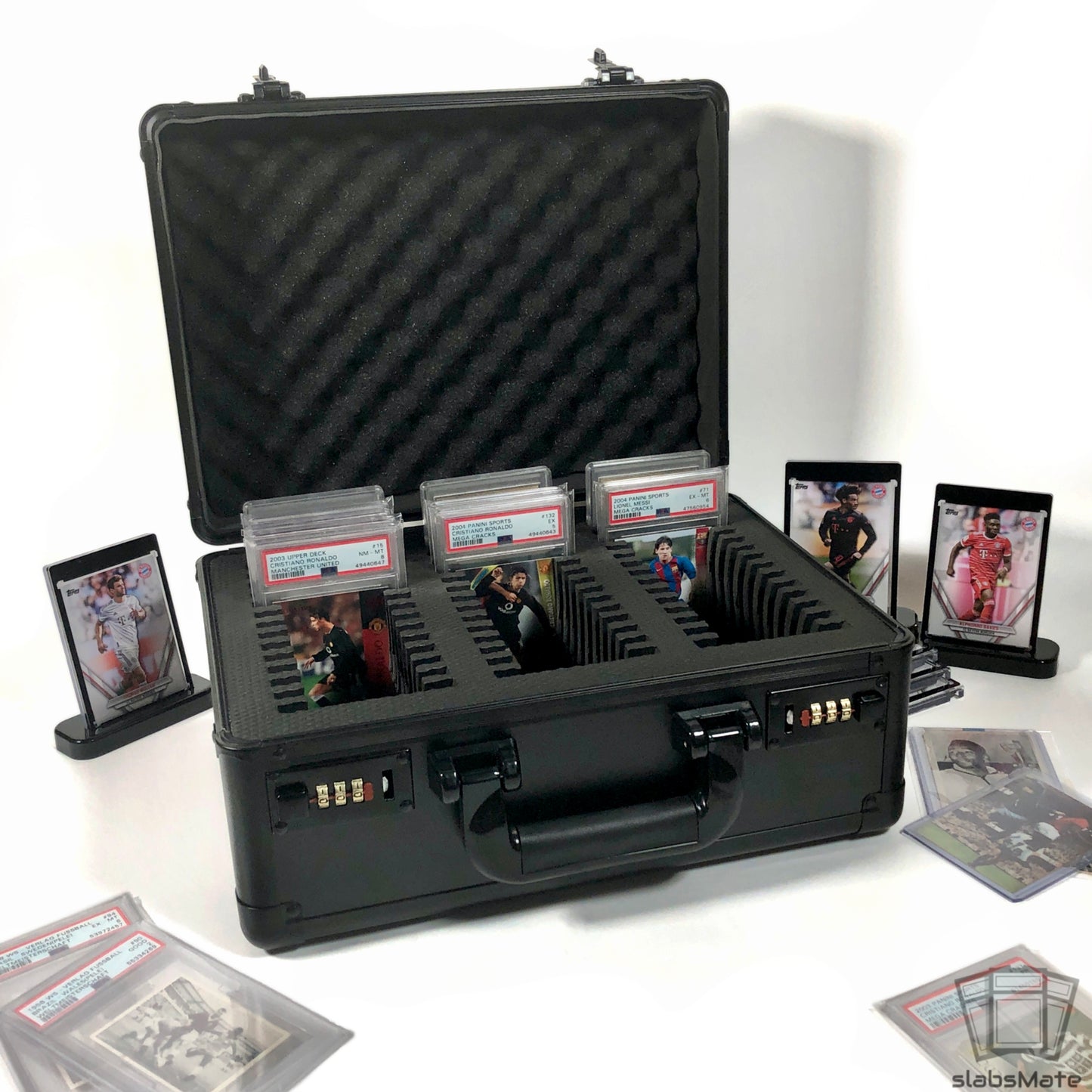 PSA BGS SGC Universal Sammelkarten Koffer 42 Slots