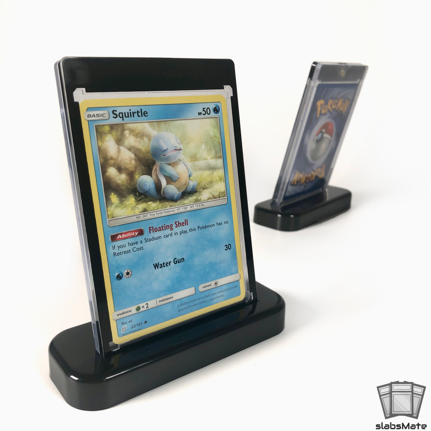 10x schwarze Kartenständer für 35/55pt Magnetic Card Holder