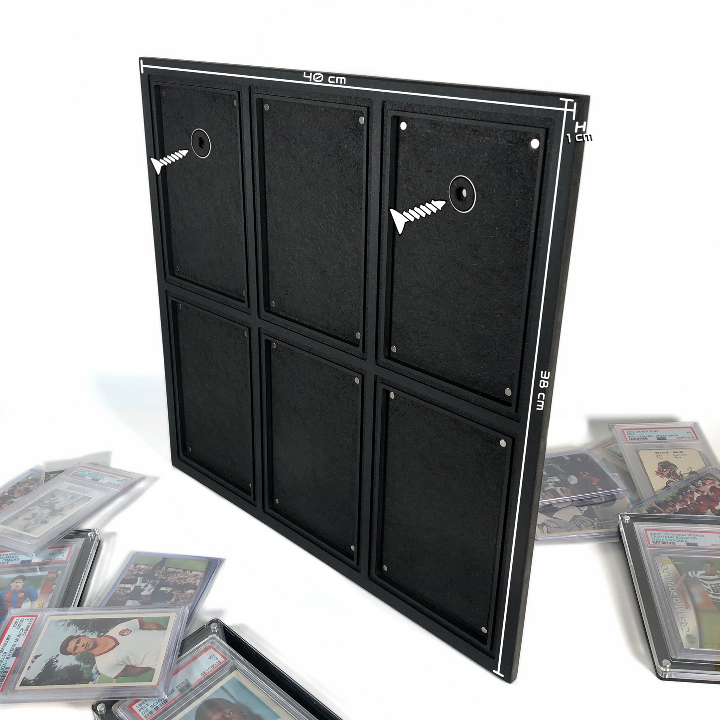 6 Slots PSA Mag Frame + 6x UV Holder