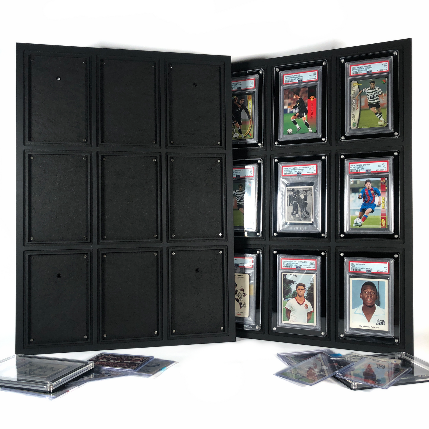 9 Slots PSA Mag Frame + 9x UV Holder