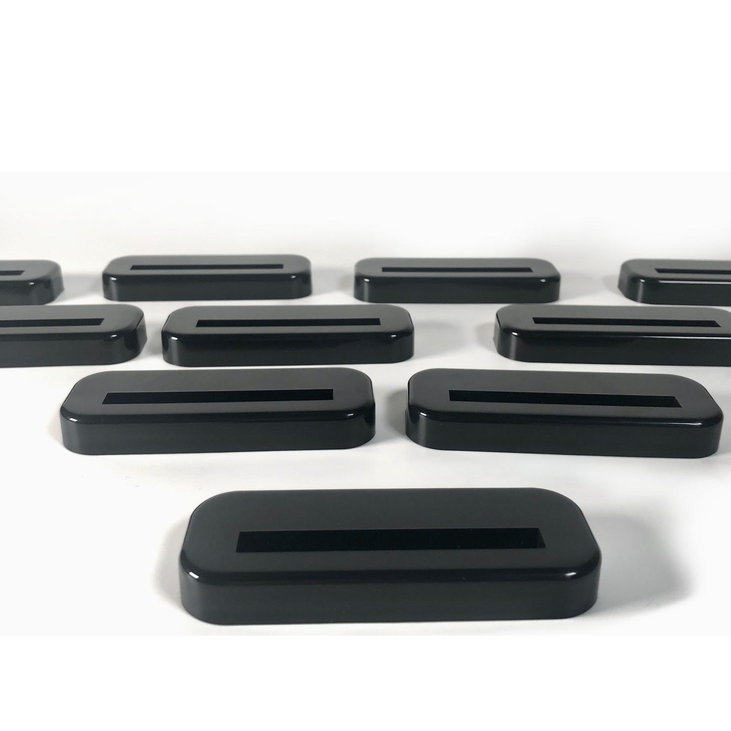 10x Black Stands for 35/55pt Magnetic Card Holder