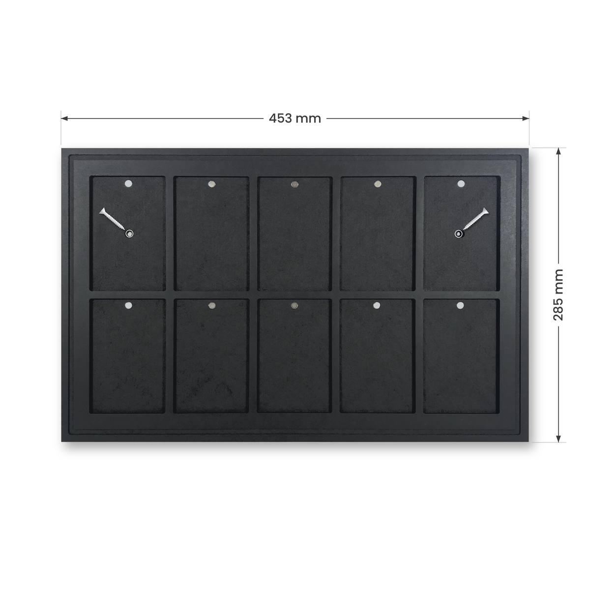 Mag Holder Frame 5 × 2 mit Maßen 453 × 285 mm