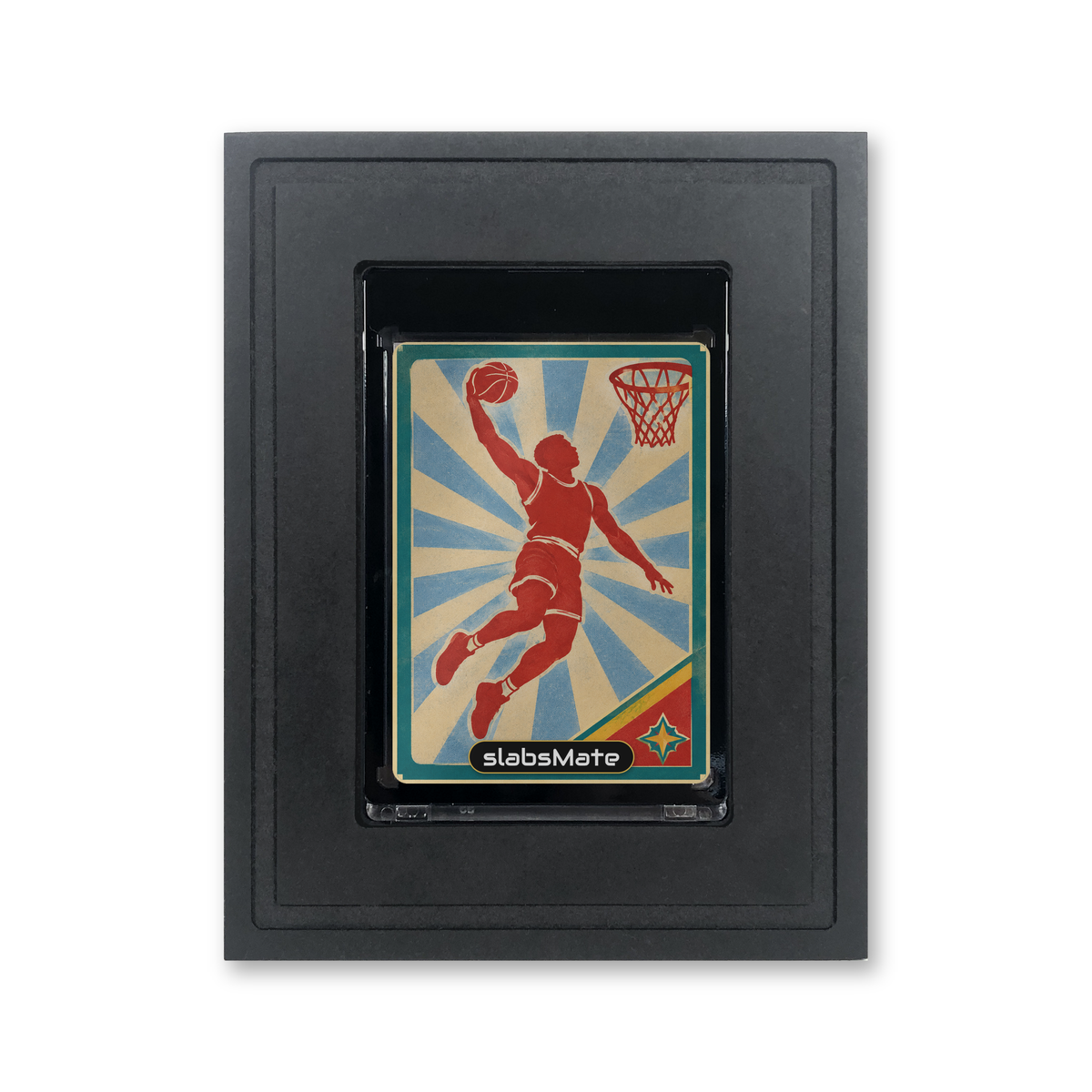 Mag Holder Frame 1 × 1 mit einer Karte gefüllt, hochkant