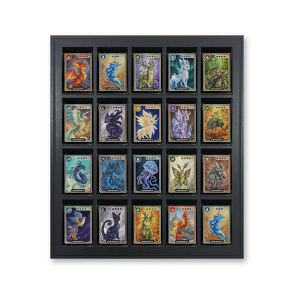 Mag Holder Frame 5 × 4 mit 20 Karten gefüllt