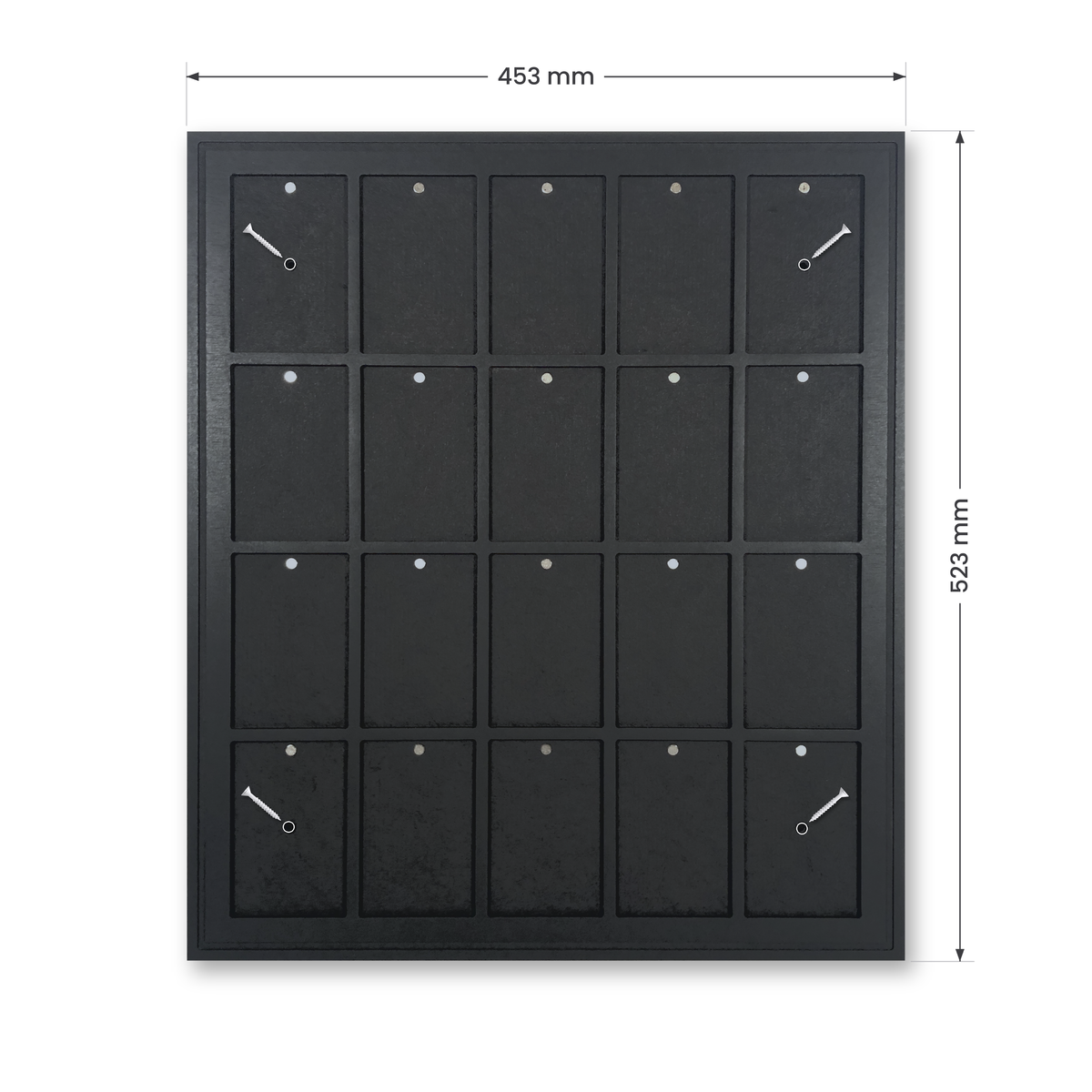 Mag Holder Frame 5 × 4 mit Maßen 453 × 523 mm