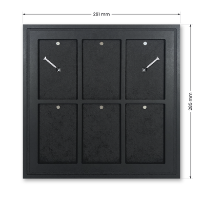 Mag Holder Frame 3 × 2 mit Maßen 291 × 285 mm