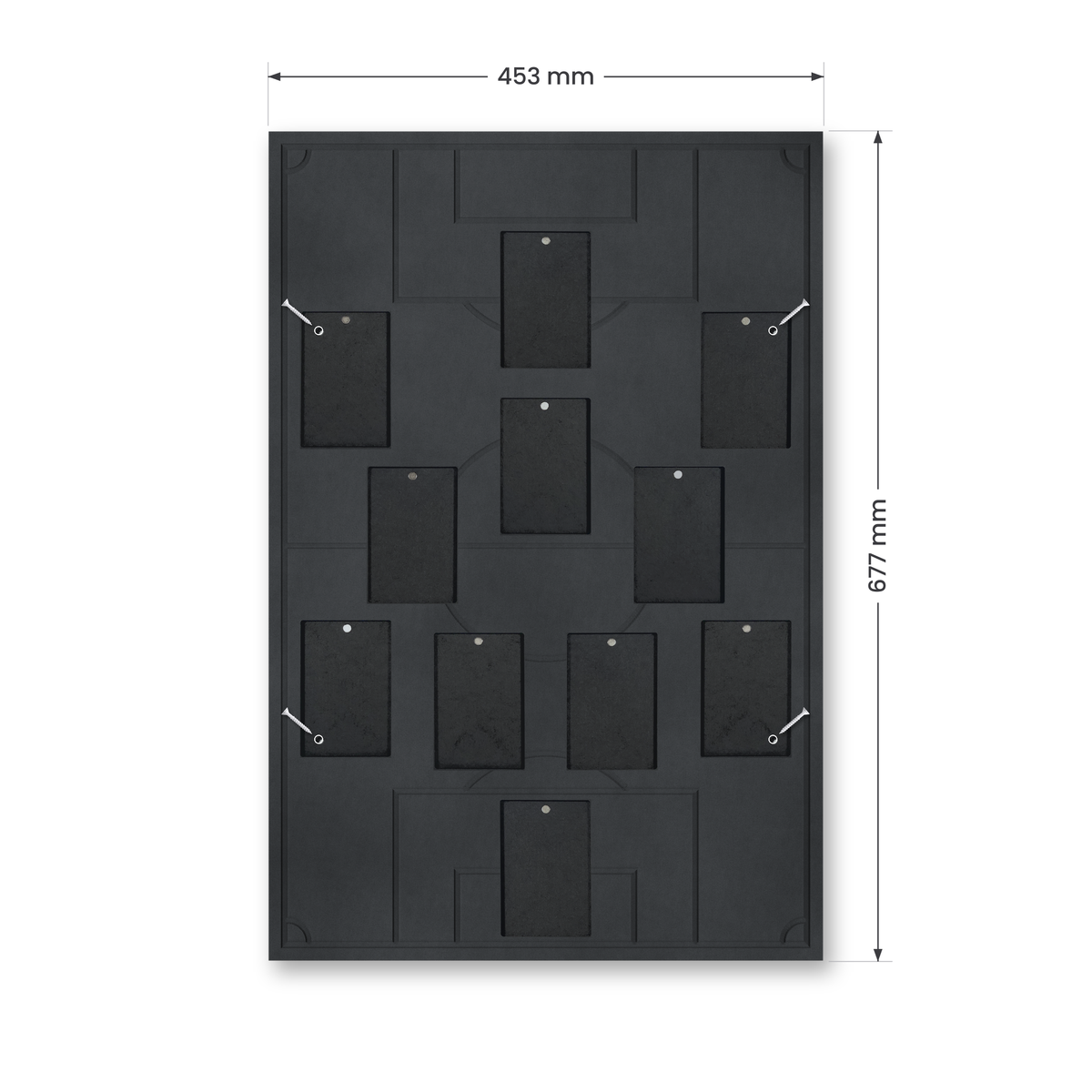 Football Formation Frame with dimensions 453 × 677 mm